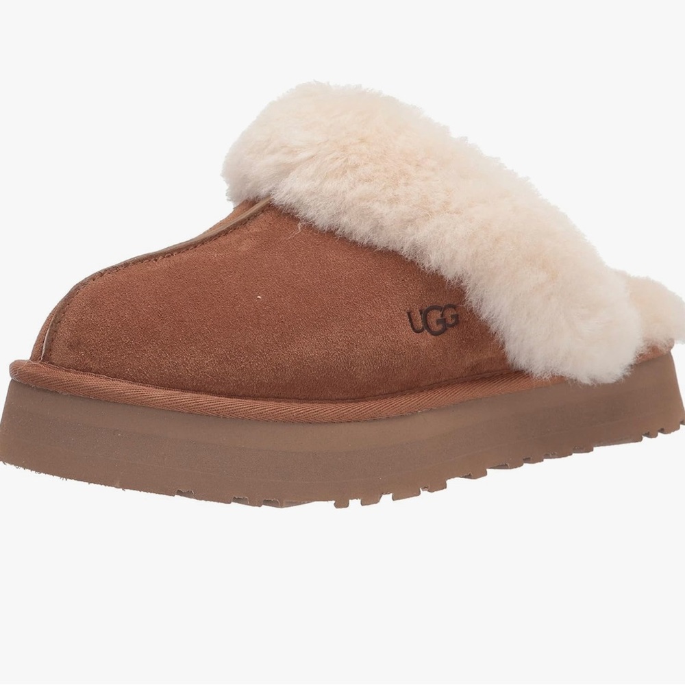 Platform uggs worn once